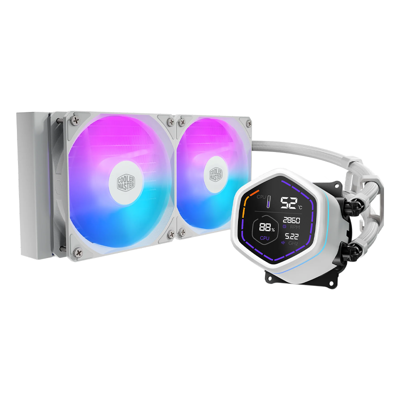 WATER COOLER COOLER MASTER CORE NEX DIGITAL 240 WHITE ARGB