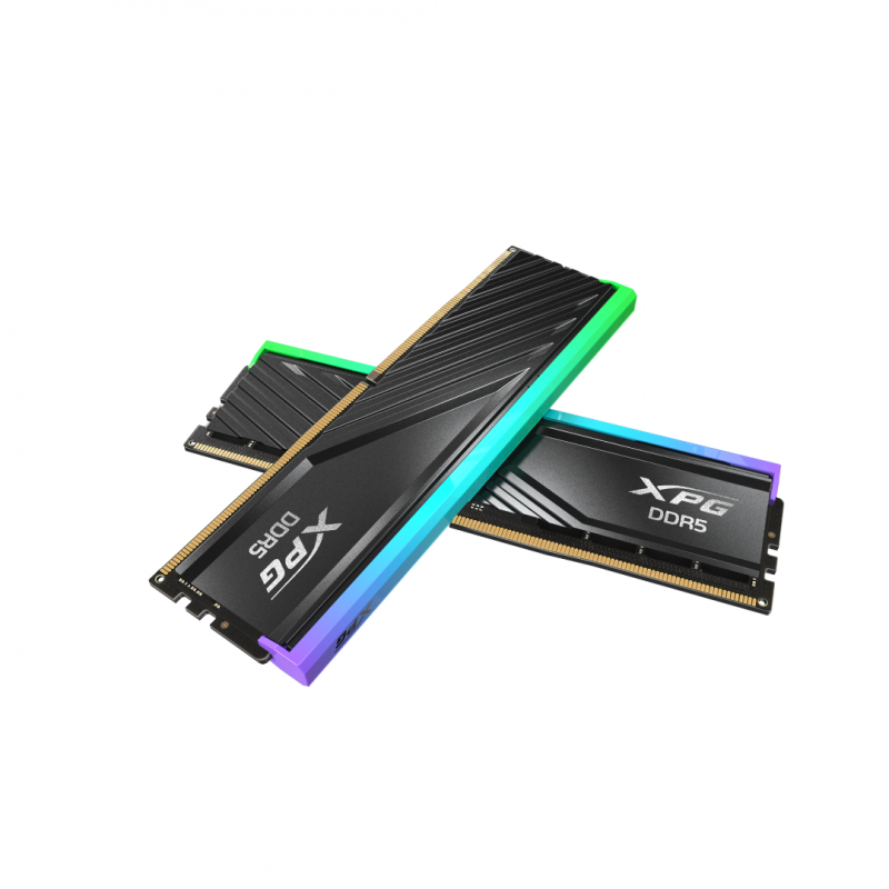 MEMORIA RAM DDR5 ADATA XPG 16GB 2X8 5600MHZ LANCER BLACK RGB CL46