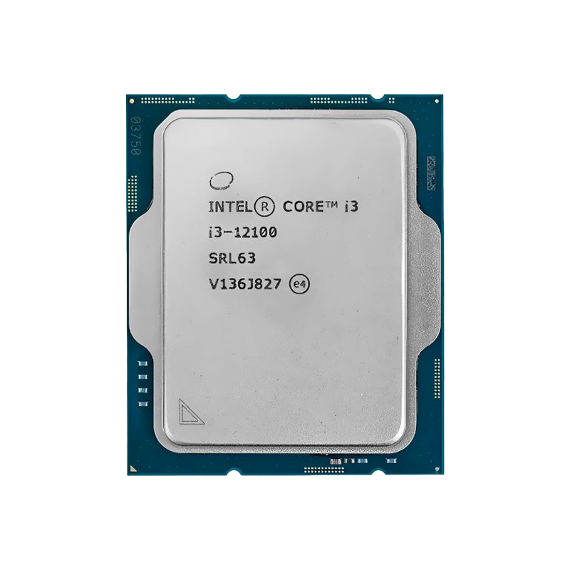 Micro Procesador INTEL Core i3 12100 C/Video (OEM) S/Cooler - LGA1700