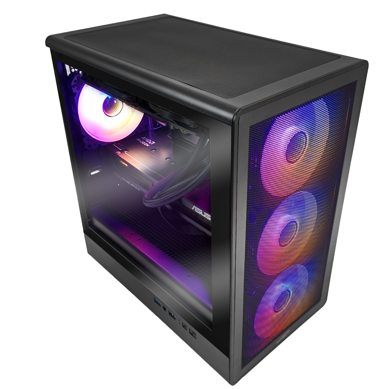 GABINETE SENTEY M25 MANTIS MESH 4 FANS ARGB