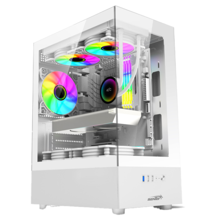 Gabinete SENTEY 6100 SF White Acrilico