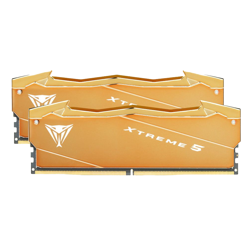 MEMORIA RAM DDR5 PATRIOT 32GB 2X16GB 6000MHZ VIPER XTREME 5 AURUM GOLD CL30