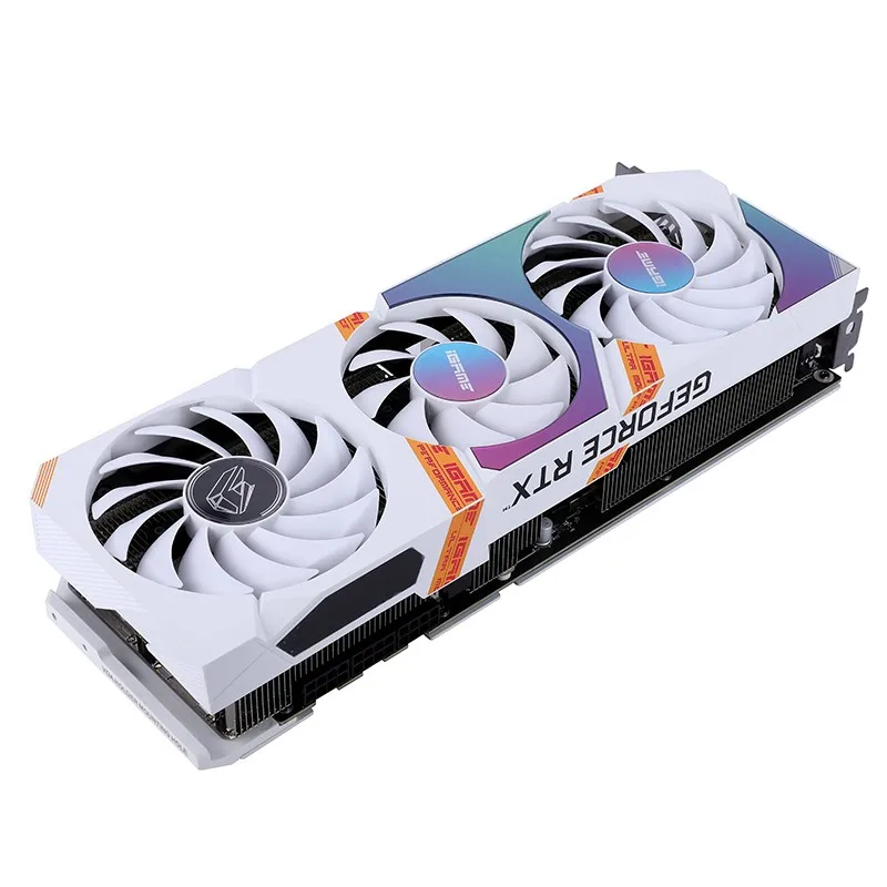 Placa de Video GeForce COLORFUL RTX 3080 Ultra OC iGame White 10GB - USADA - Imagen 3