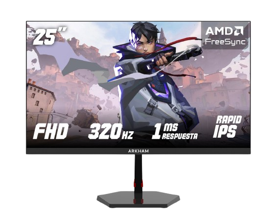 Monitor Gamer ARKHAM 25" 320Hz FHD (1920x1080) 1MS Fast IPS