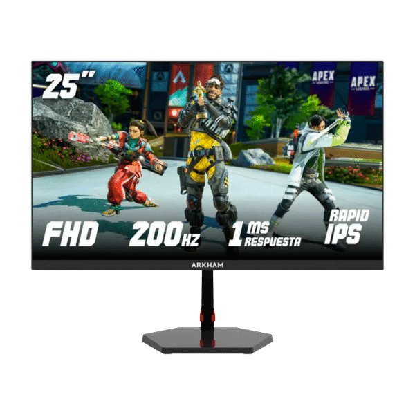 Monitor Gamer ARKHAM 24.5" 200Hz FHD (1920x1080) 1MS Fast IPS
