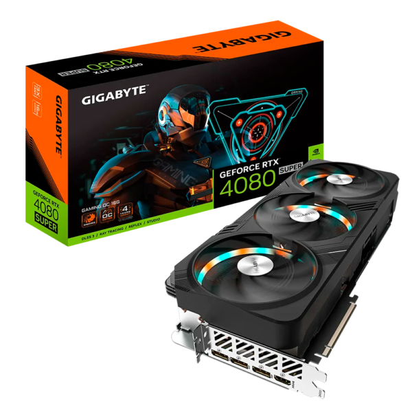 Placa de Video GIGABYTE GeForce RTX 4080 Super Gaming OC 16GB