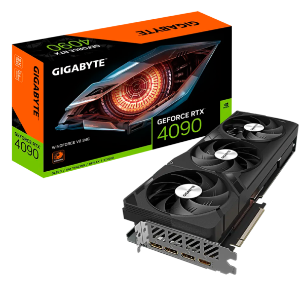 Placa de Video GIGABYTE GeForce RTX 4090 Windforce V2 24GB