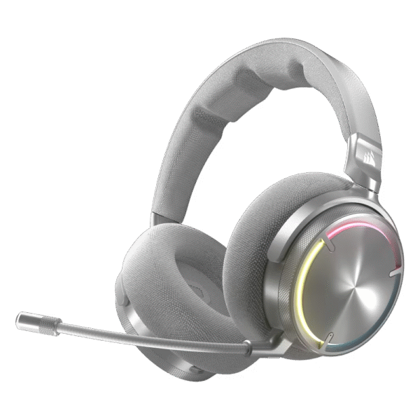 Auricular CORSAIR Virtuoso MAX Wireless Carbon Silver