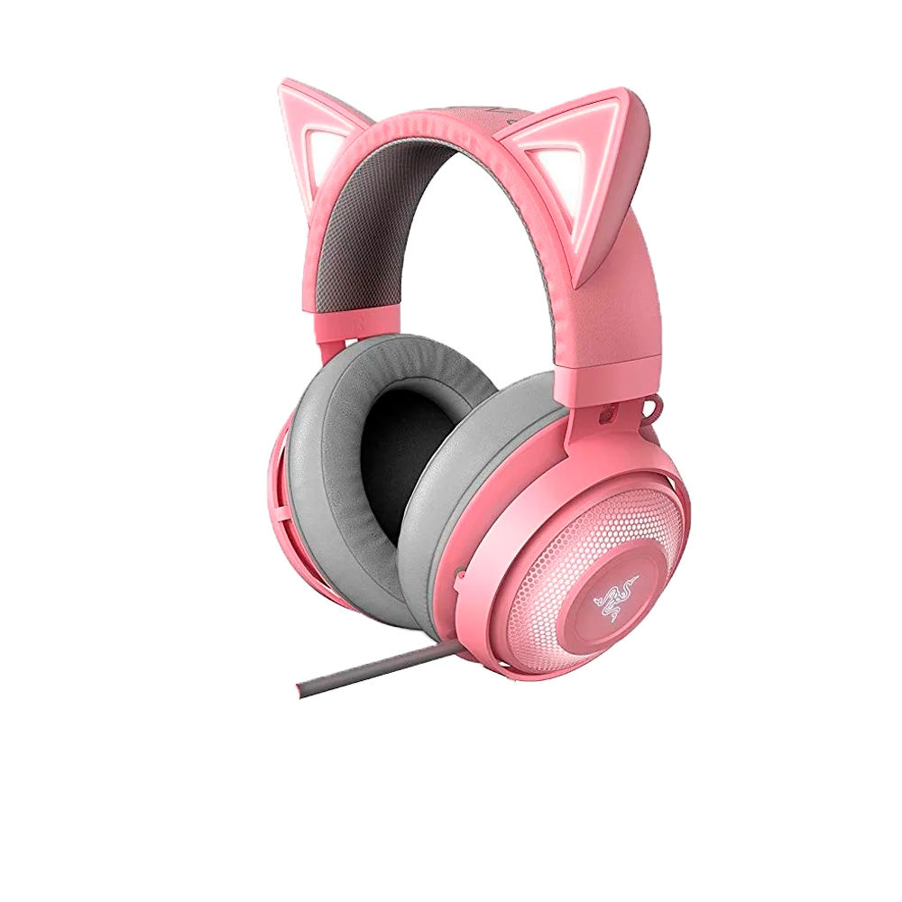 AURICULAR RAZER KRAKEN KITTY CHROMA QUARTZ