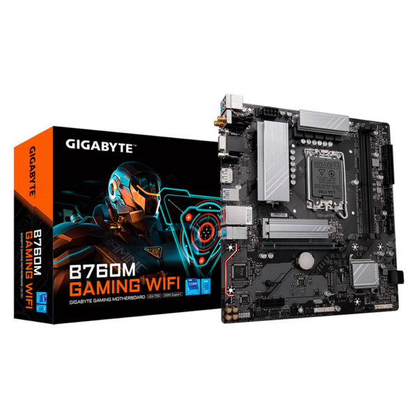 Mother GIGABYTE B760M Gaming WIFI DDR5 - LGA1700