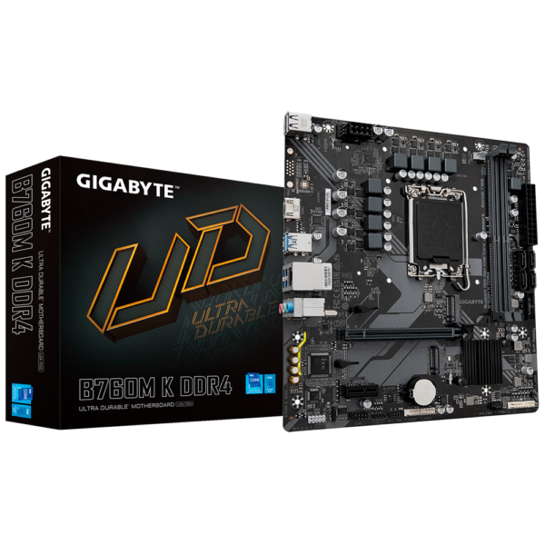 Mother GIGABYTE B760M K DDR4 - LGA1700