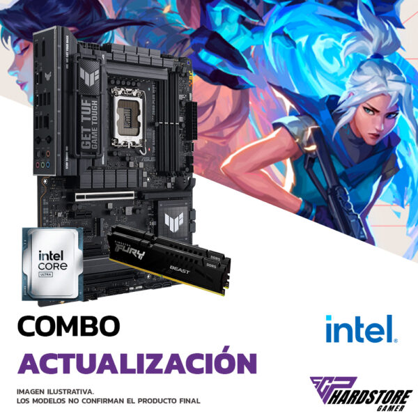 Combo Actualización SCP (LGA1851) Core Ultra 9 285K Z890 64GB 2x32 6000 MHz RGB Water 360MM RGB - INTEL