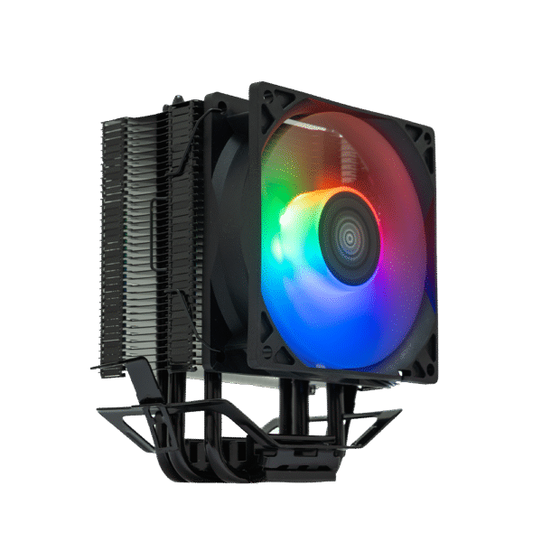 CPU COOLER EVOLABS Cryo 3H Fixed RGB 95W AM4/AM5 - LGA1200-1700-1851
