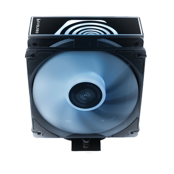 CPU COOLER EVOLABS Cryo PRO 4H ARGB Top Cover 180W AM4/AM5 - LGA1200-1700-1851 - Imagen 2