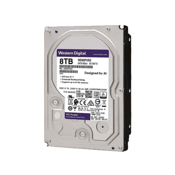 DISCO HDD WESTERN DIGITAL PURPLE 8TB 5400RPM