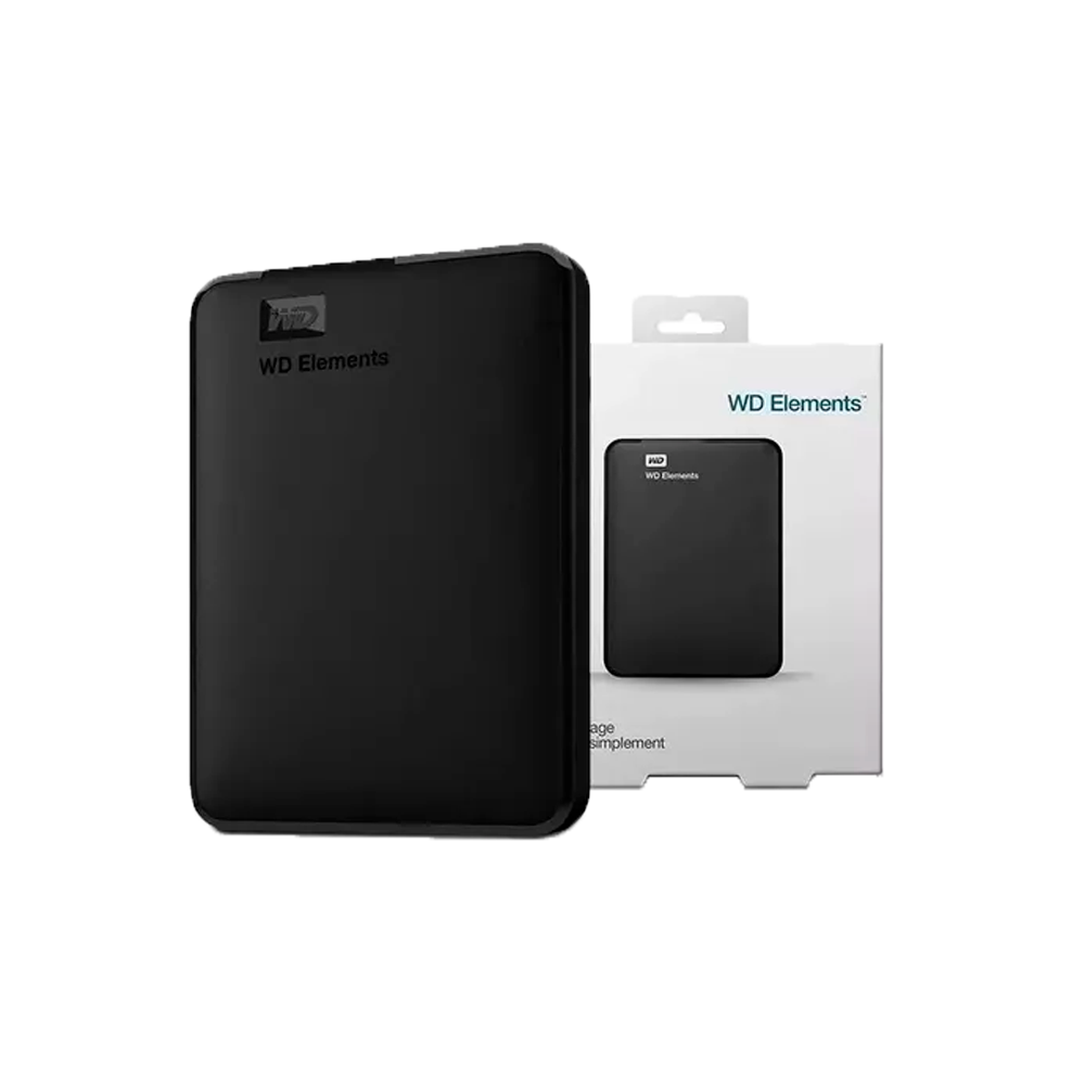 DISCO EXTERNO WESTERN DIGITAL 4 TB ELEMENTS NEGRO