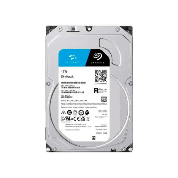 Disco HDD SEAGATE Videovigilancia 1 Tb Skyhawk 256Mb