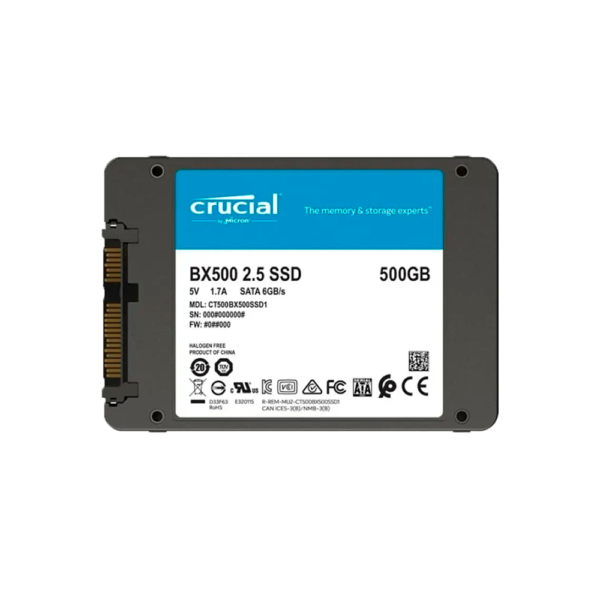 Disco SSD CRUCIAL 500 Gb Sata BX500