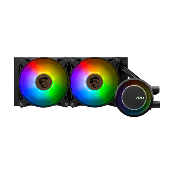 Water Cooling MSI MAG CORELIQUID E240 2x CPU Cooler 240mm Black