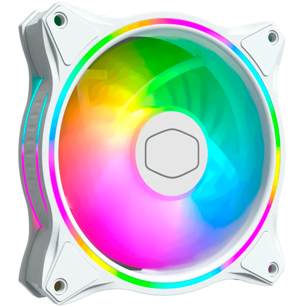 Fan Cooler COOLER MASTER MF120 Halo White Edition