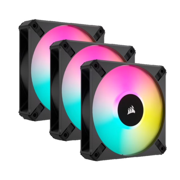 Fan Cooler CORSAIR AF120 PWM RGB Elite X3 Black