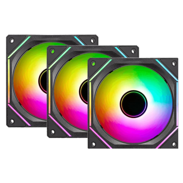 Fan Cooler FORMULA V Air Bridge Black ARGB Pack X3 120mm ARGB