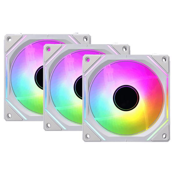 Fan Cooler FORMULA V Air Bridge White ARGB Pack X3 120mm ARGB