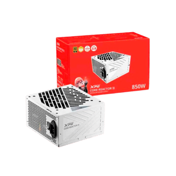 Fuente ADATA XPG 850W 80 Plus Gold Core Reactor II White