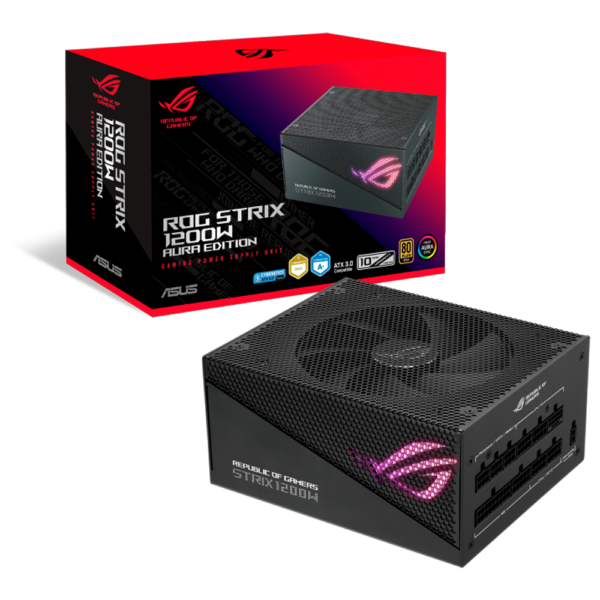 Fuente ASUS ROG STRIX 1200W 80 Plus Gold Aura Edition