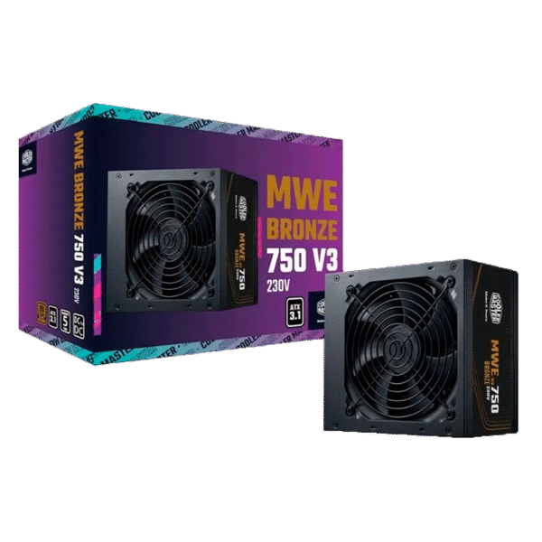 Fuente COOLER MASTER 750W 80 Plus Bronze V3 FR