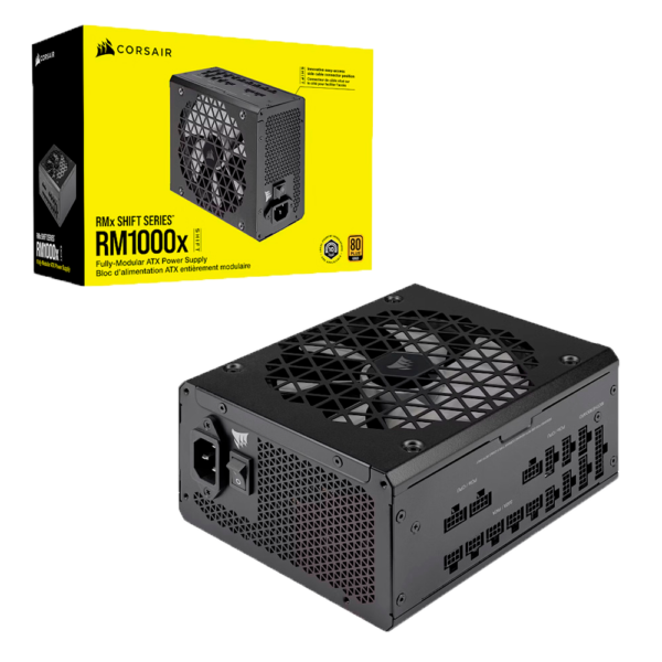 Fuente CORSAIR 1000W 80 Plus Gold RMX Shift Modular