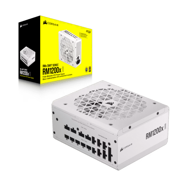 Fuente CORSAIR 1200W 80 Plus Gold Full Modular PCIe 5.1 White