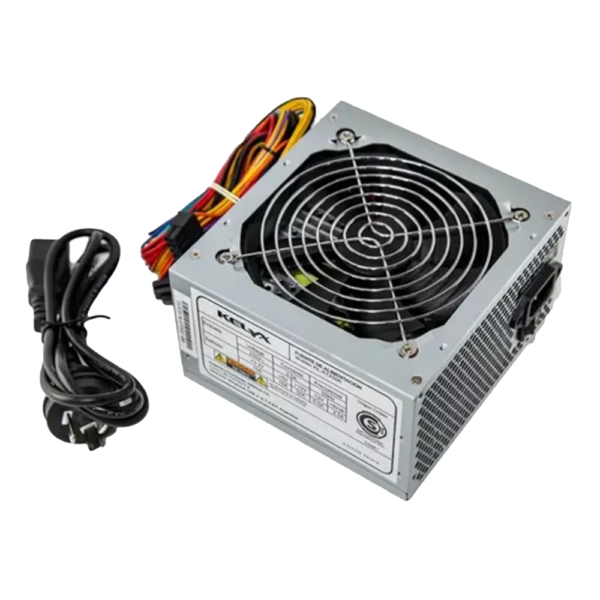 Fuente Kelyx 550W ATX - c/Cooler 12cm y Cable