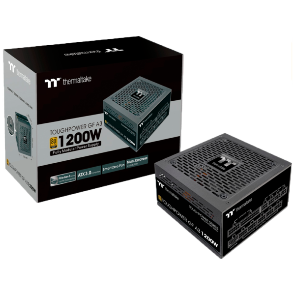 Fuente THERMALTAKE 1200W 80 Plus gold Modular TOUGHPOWER GF A3 PCIe 5.0