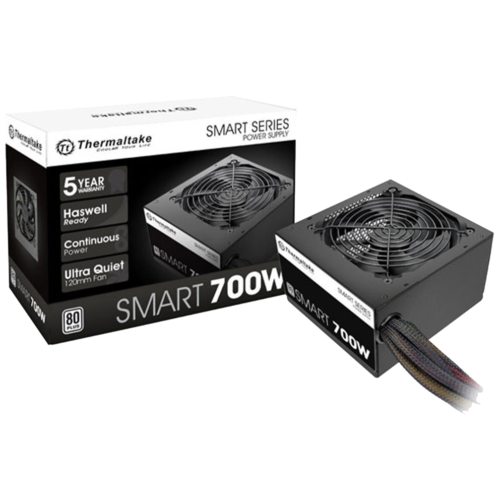 FUENTE THERMALTAKE 700W 80 PLUS WHITE SMART