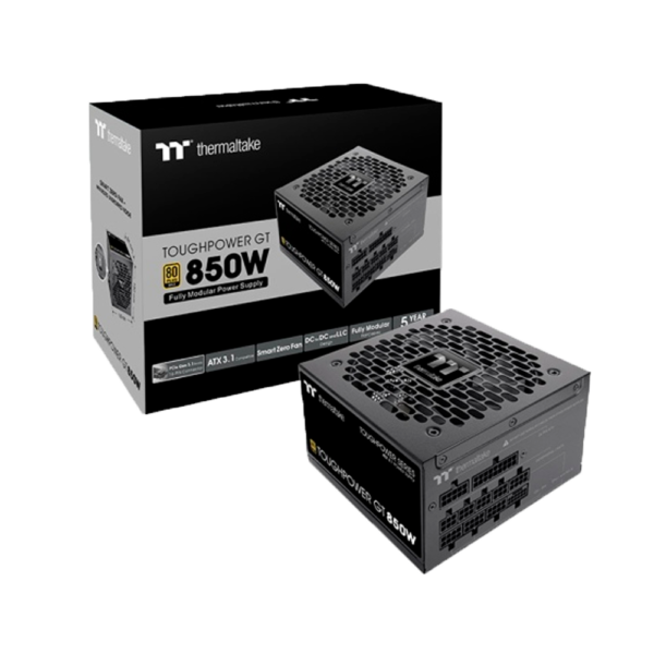 Fuente THERMALTAKE 850W 80 Plus Gold TOUGHPOWER GT Full Modular