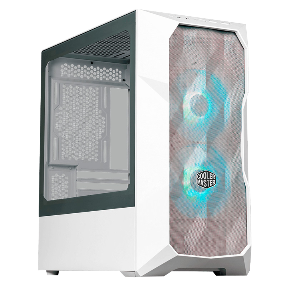 GABINETE COOLERMASTER MASTERBOX TD300 MESH WHITE