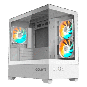 GABINETE GAMER GIGABYTE C201P M-ATX WHITE
