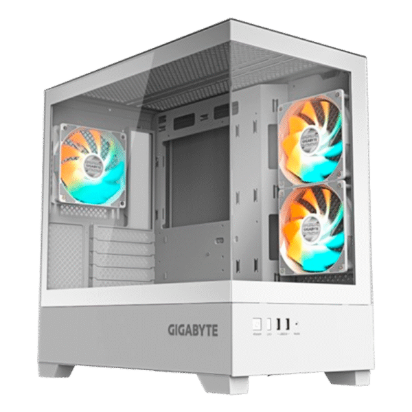 GABINETE GAMER GIGABYTE C201P M-ATX WHITE