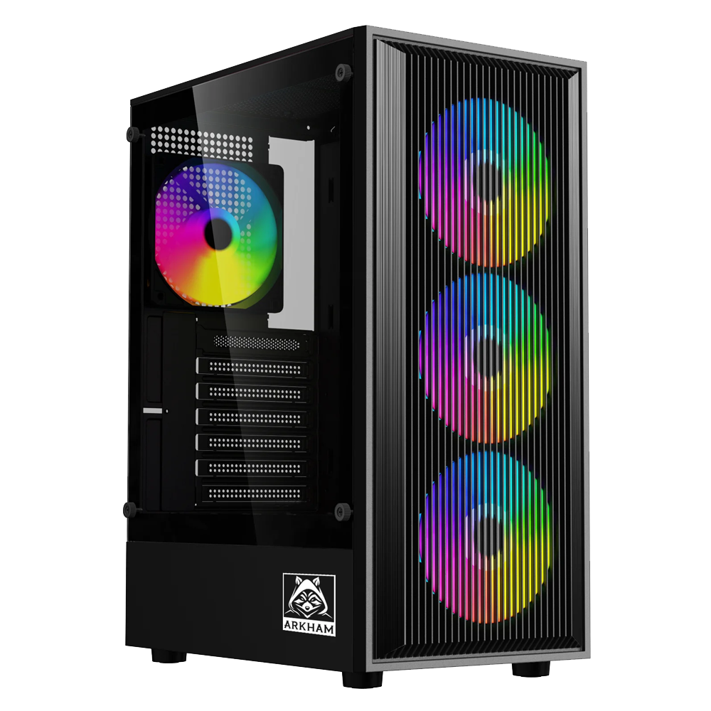 Gabinete ARKHAM Vorus Eco 4 Fan ARGB - ATX