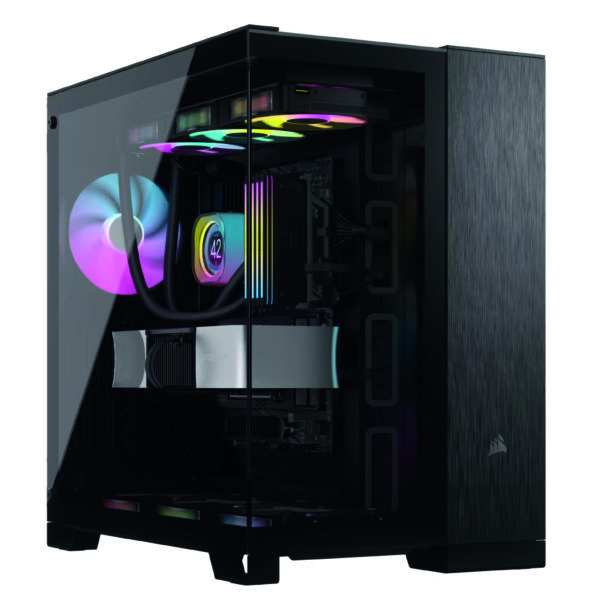 Gabinete CORSAIR 6500X Black Obsidian Aluminum