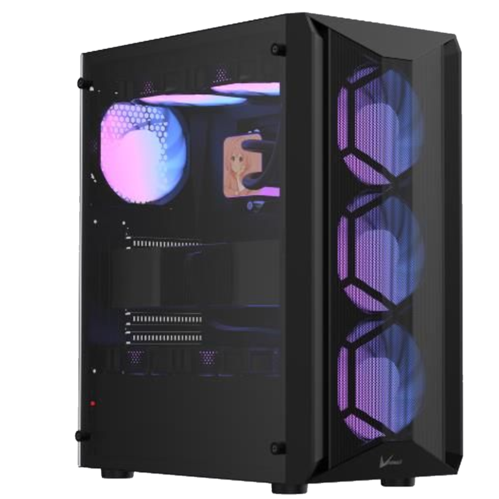 Gabinete FORMULA V Air Power G1 Plus Black