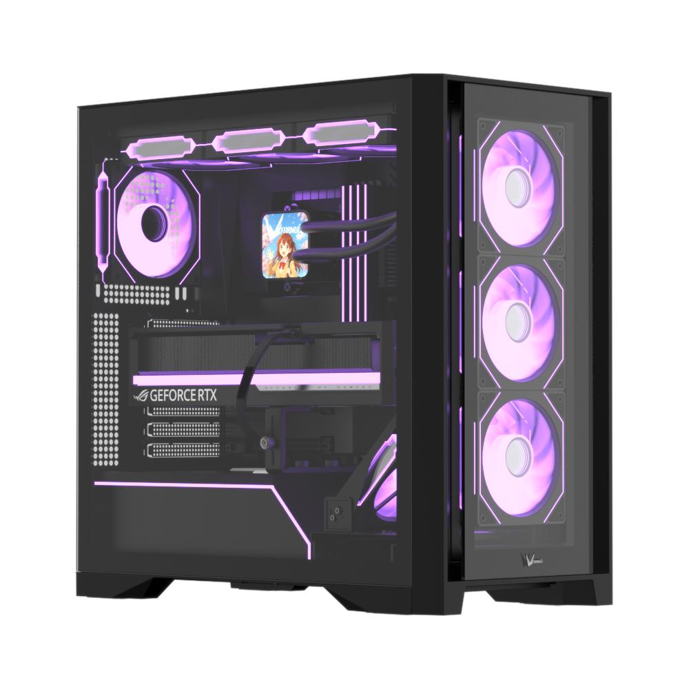 GABINETE FORMULA V AIR POWER G8 FLOE BLACK