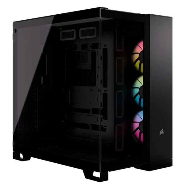 Gabinete Gamer Corsair ATX iCUE LINK 6500X RGB  Black