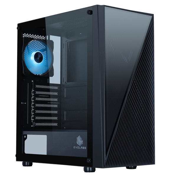 Gabinete Gamer EVOLABS Duality 4X Fans ARGB ATX