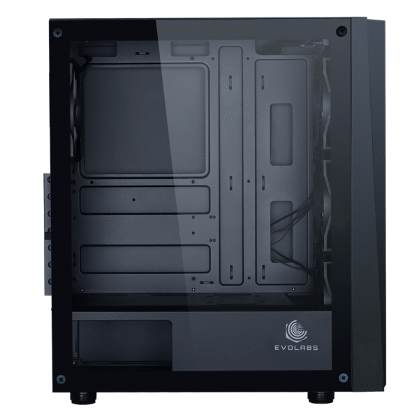 Gabinete Gamer EVOLABS Duality 4X Fans ARGB ATX - Imagen 2