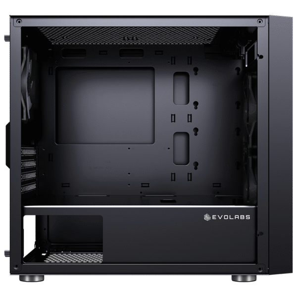 Gabinete Gamer EVOLABS Innov8 X3 Fans ARGB M-ATX - Imagen 3