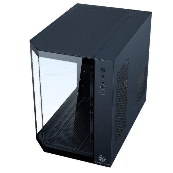 Gabinete Gamer EVOLABS Primacy X3 Fans ARGB M-ATX - Imagen 3
