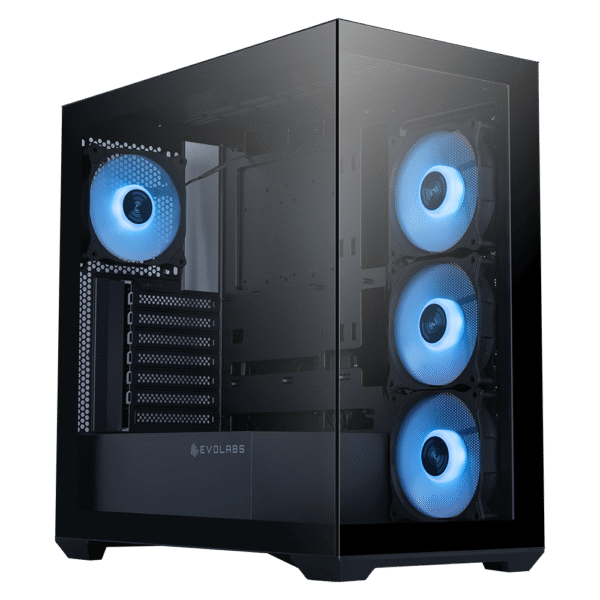 Gabinete Gamer EVOLABS Progression X4 Fans ARGB ATX