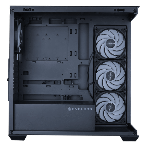 Gabinete Gamer EVOLABS Progression X4 Fans ARGB ATX - Imagen 2